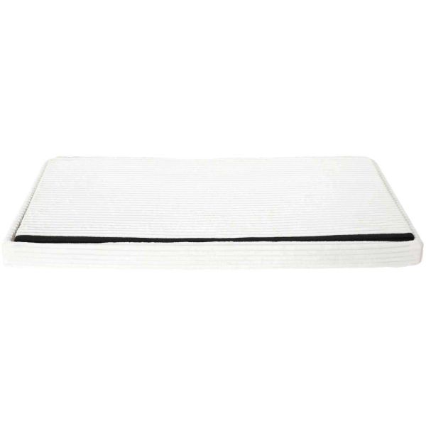 Coffre banc pliable en velours côtelé Scott - 5