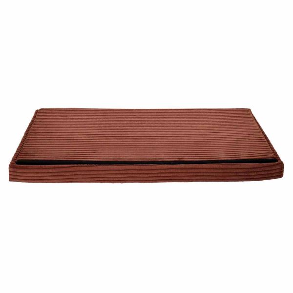 Coffre banc pliable en velours côtelé Scott - 5