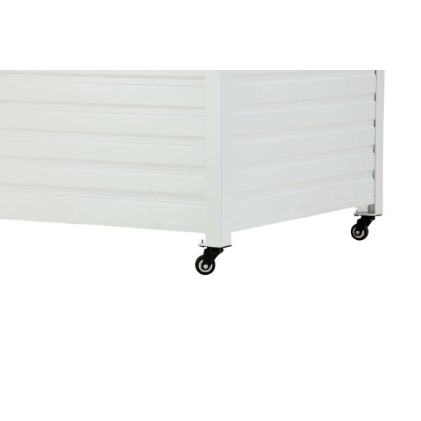 Coffre de jardin 150x90x 100 cm en aluminium Tiana - 6