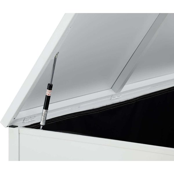 Coffre de jardin 150x90x 100 cm en aluminium Tiana - 8