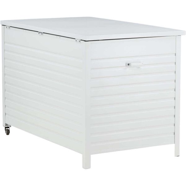 Coffre de jardin 150x90x 100 cm en aluminium Tiana - 5