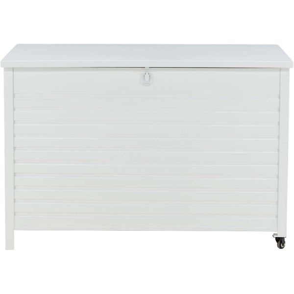 Coffre de jardin 150x90x 100 cm en aluminium Tiana