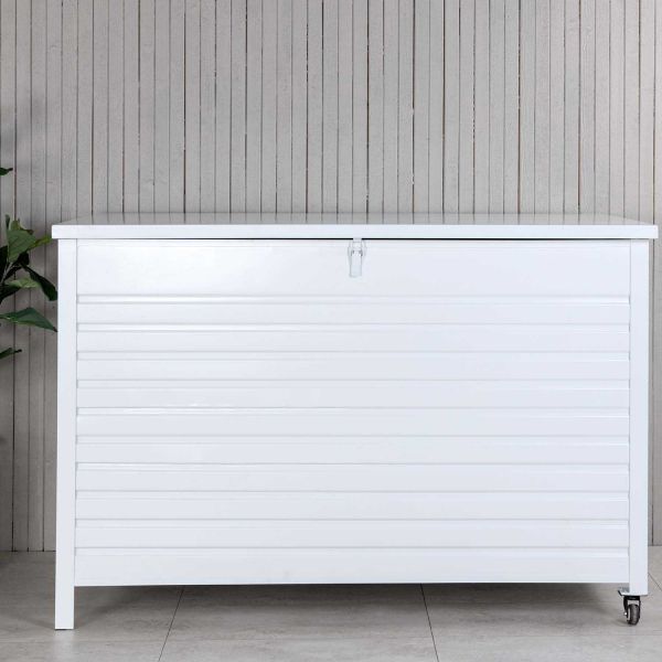 Coffre de jardin 150x90x 100 cm en aluminium Tiana - VENTURE HOME