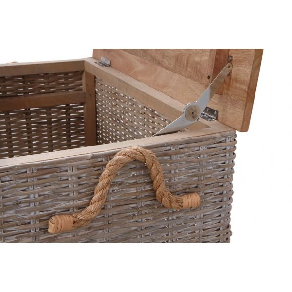 Coffre en poelet blanchi (Lot de 3) - AUBRY GASPARD