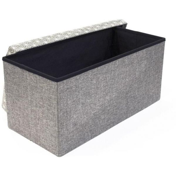 Coffre rangement banc tissu - CMP-0199