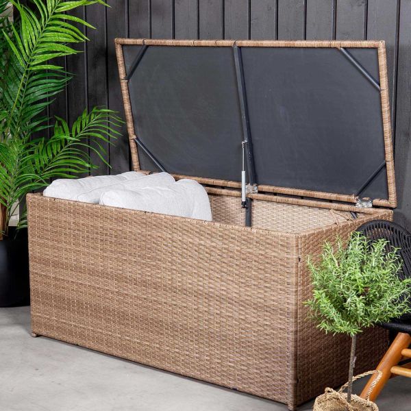 Coffre de rangement extérieur en résine tressée London - VENTURE HOME