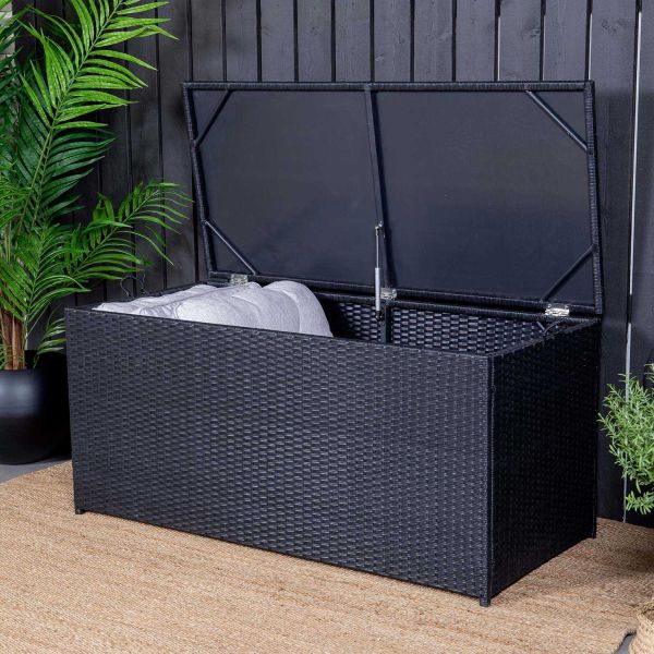 Coffre de rangement extérieur en résine tressée London - VENTURE HOME