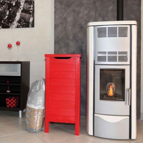 Coffre de stockage Eiffel en pin - 