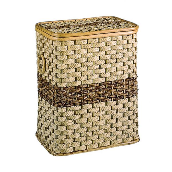 Coffres à linge en rotin et buri (Lot de 3) - AUBRY GASPARD