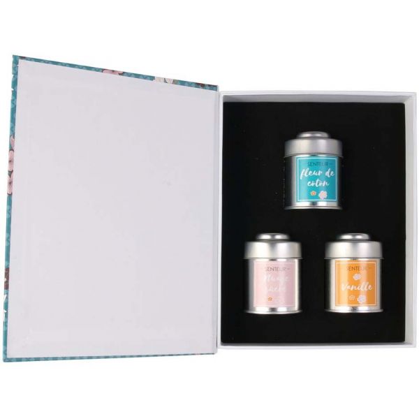 Coffret 3 bougies Sweet candles - 8,90