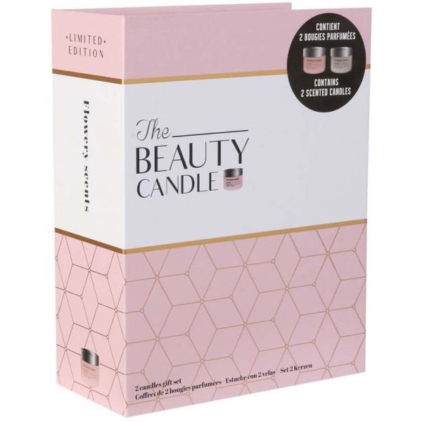 Coffret 2 bougies The beauty candles - THE CANDLE FACTORY