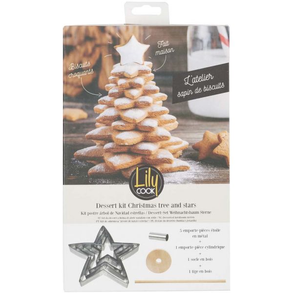 Coffret fabrique de biscuits Sapin de noel - CMP-2801