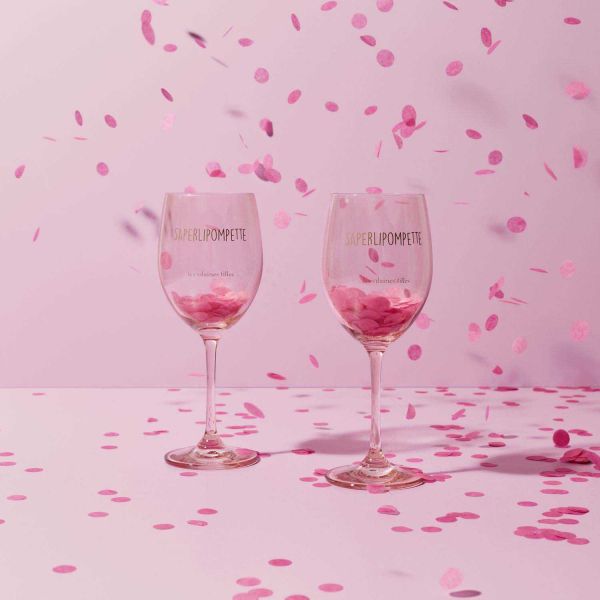 Coffret de 2 verres à vin Humour - LAC-0339