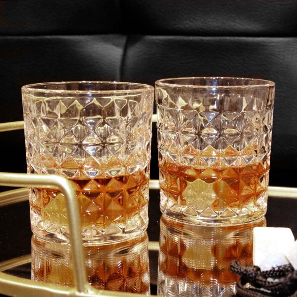 Coffret 4 verres à whisky Lounge et mixologie - THE HOME DECO FACTORY