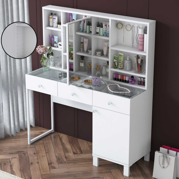 Coiffeuse en aggloméré Beauty - 7