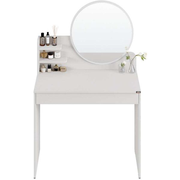 Coiffeuse avec miroir et rangements Tiana - 149