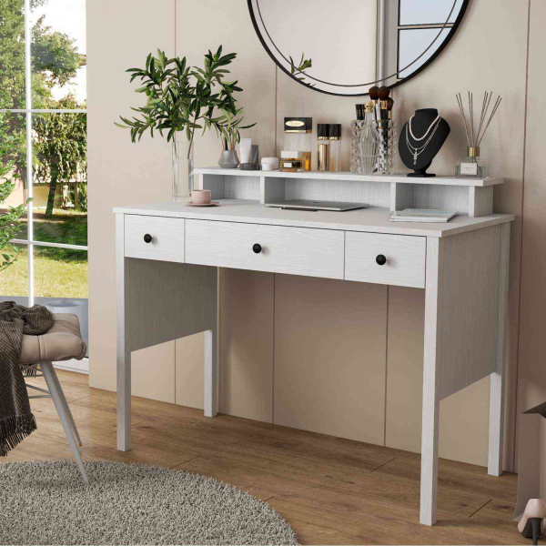 Coiffeuse 3 tiroirs en aggloméré Frannie - 6
