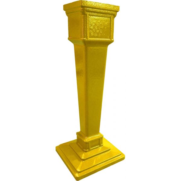 Colonne pour boîte aux lettres en aluminium grand modèle 1950
