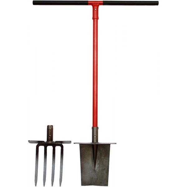 Combiné fourche et bêche 2 en 1