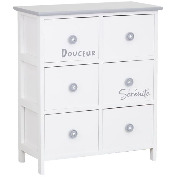 Commode/Chiffonnier bois ' Sérénité et Douceur '