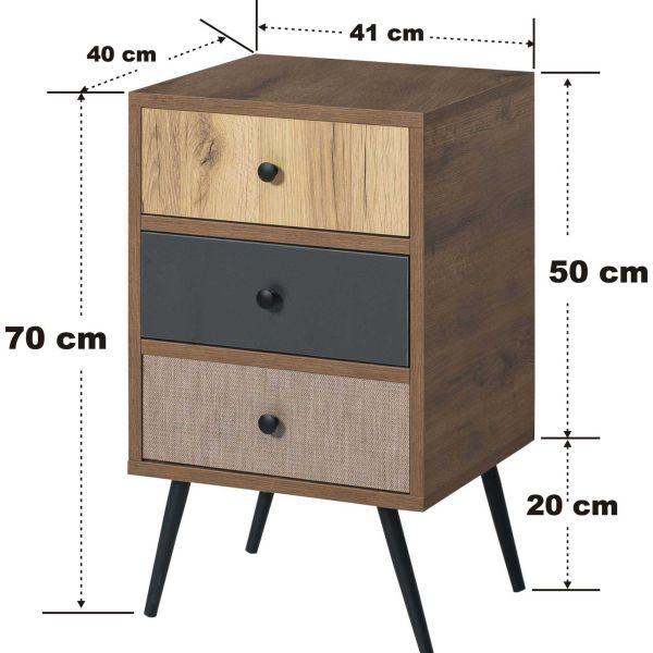 Commode en aggloméré Fairway - ASI-0762