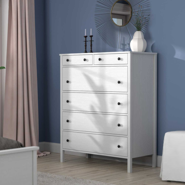 Commode en aggloméré Frannie - HANAH HOME