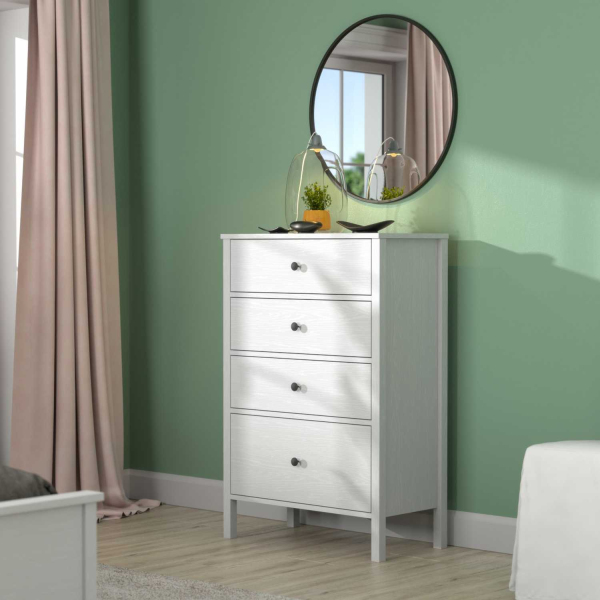 Commode en aggloméré Frannie - HANAH HOME