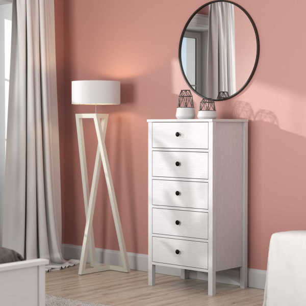 Commode en aggloméré Frannie - HANAH HOME