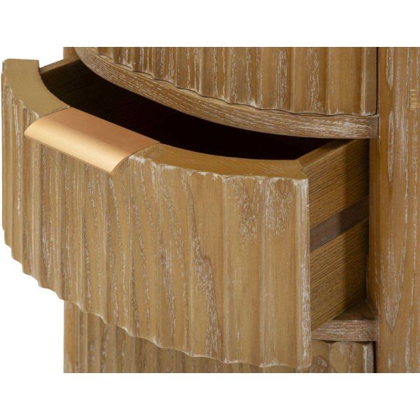 Commode en bois Goteborg 38 x 33.5 x 82 cm - 7