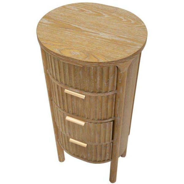 Commode en bois Goteborg 38 x 33.5 x 82 cm - 5
