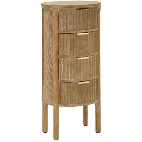 Commode en bois Goteborg 38 x 33.5 x 82 cm
