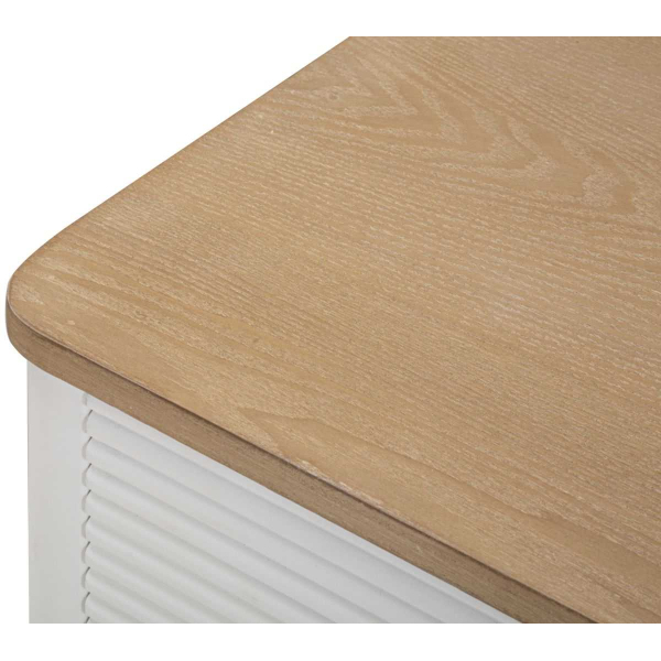 Commode en bois de frêne Matera 78 x 37 x 80 cm - 7