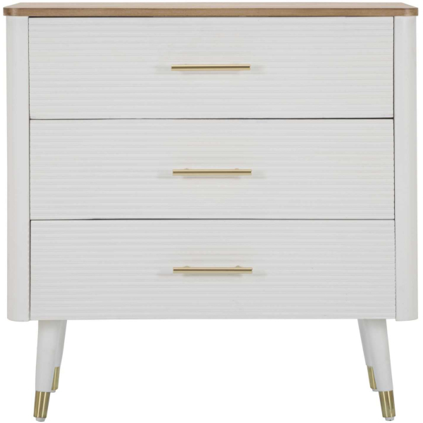 Commode en bois de frêne Matera 78 x 37 x 80 cm - 289