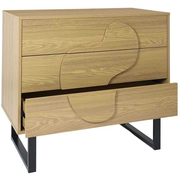 Commode en mdf et métal Calypso - 6