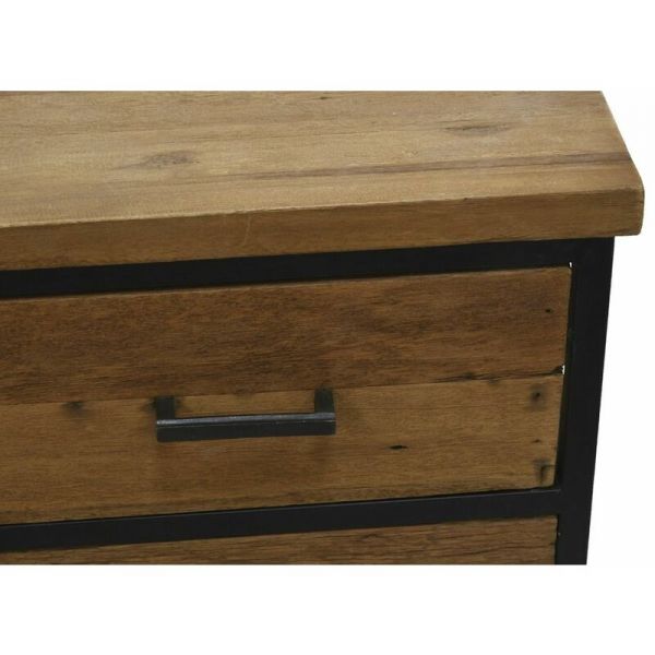 Commode en bois recyclé et métal LOFT - 389