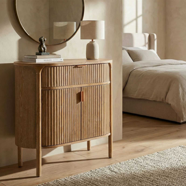 Commode en bois de sapin Gothenburg 81 x 46 x 82 cm - MAURO FERRETTI