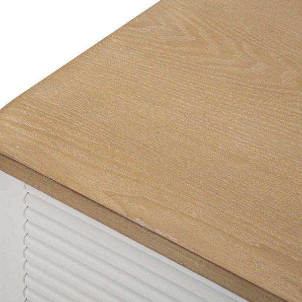 Commode en bois 3 tiroirs Matera 78 x 37 x 80 cm - 8