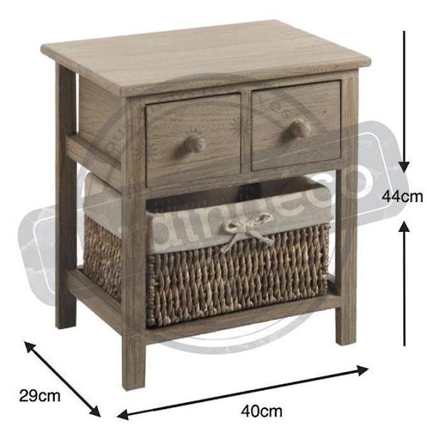Commode en bois de peuplier Campana - AUBRY GASPARD