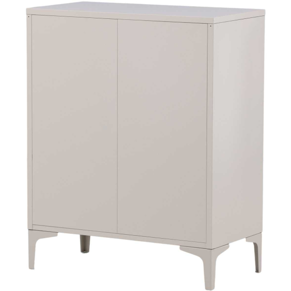 Commode 4 tiroirs en métal beige Piring - 6