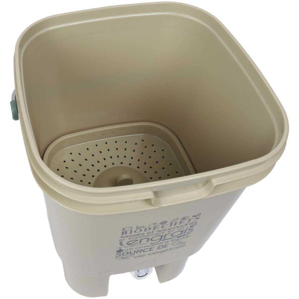 Composteur de cuisine avec robinet Biodéchets - 34,90