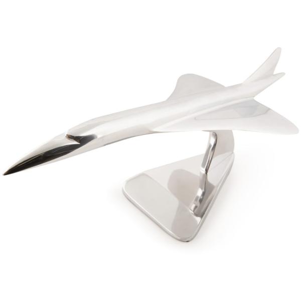 Concorde en aluminium 46 x 17.5 x 21.25 cm