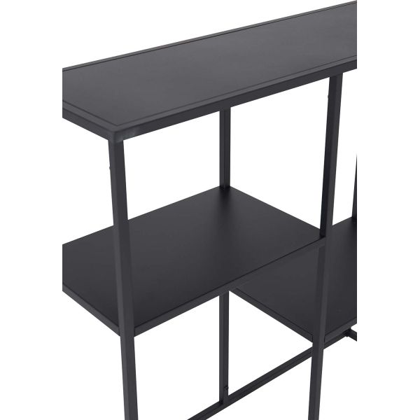 Console en acier noir Staal - 99,90