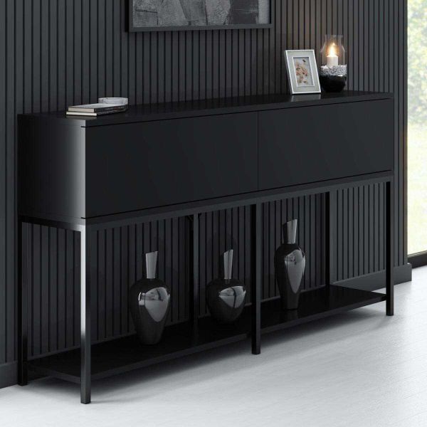 Console en agglomeré et métal Lord - 189