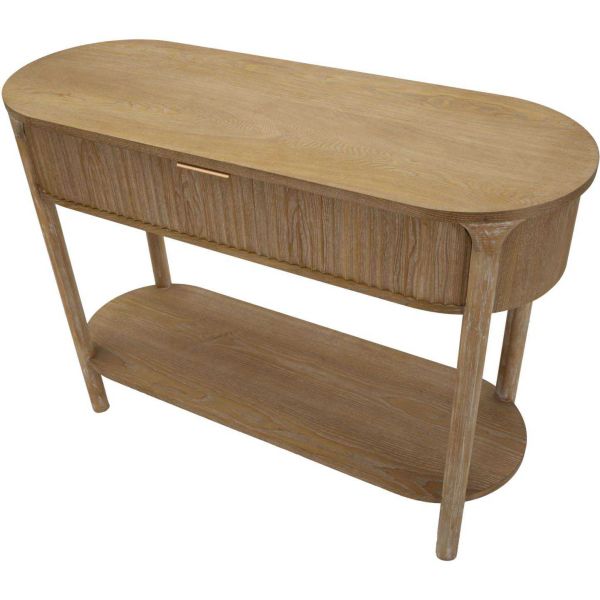Console en bois Gothenburg 110 x 40 x 80 cm - 6