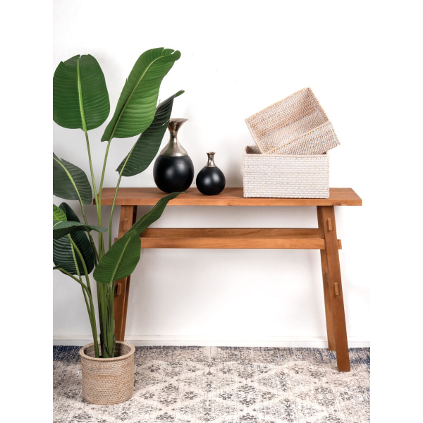 Console en bois recyclé - 5