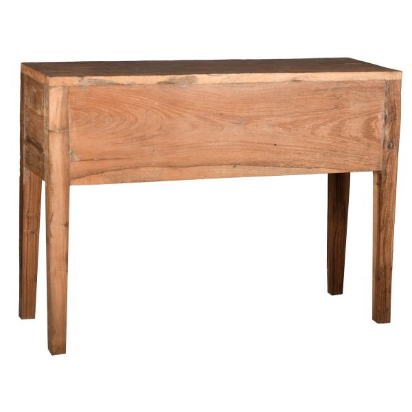 Console en bois recyclé et métal - 865