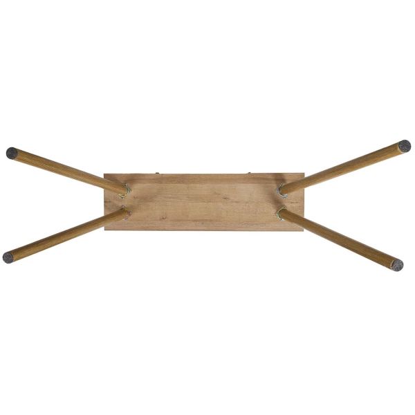 Console en bois et rotin Bali - 7
