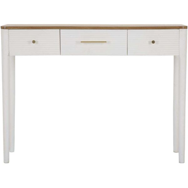 Console en bois avec tiroirs Matera 107 x 37 x 80 cm - 169
