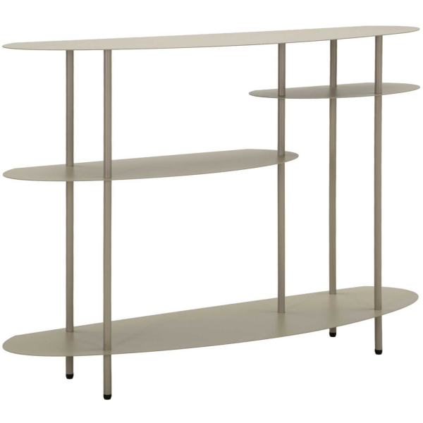 Console en métal Saturn 118 x 34 x 82 cm