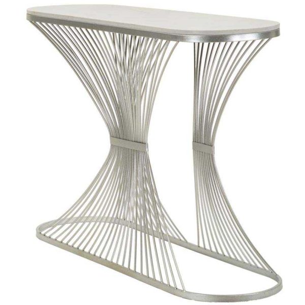 Console en métal Stripe 120 x 35 x 79 cm - 5